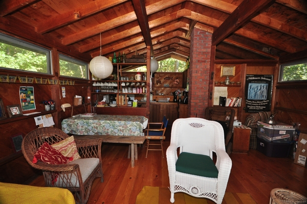 Looking back towards the kitchen